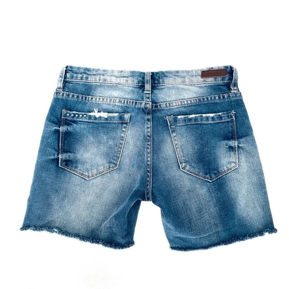 Blank NYC Jean Shorts “Jeepin” Denim Size 25 = 2 nyc Cutoffs Cut Offs New